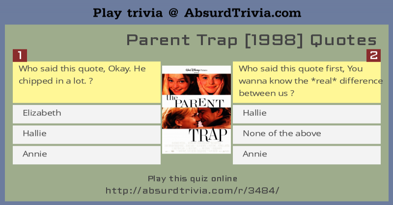 3484 parent trap 1998 quotes